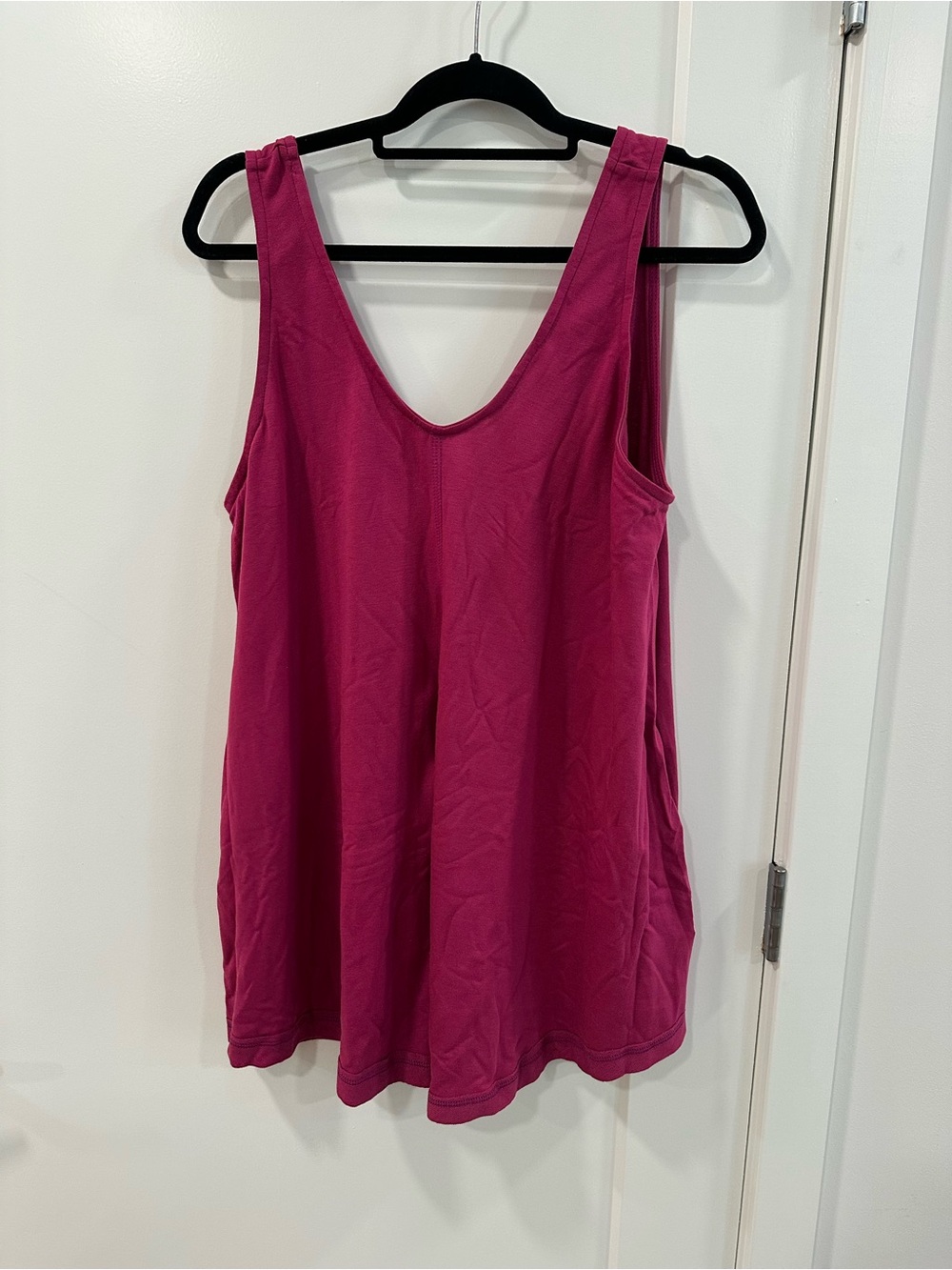 NWOT Ces Femme Magenta Oversized Flowy Romper Size M